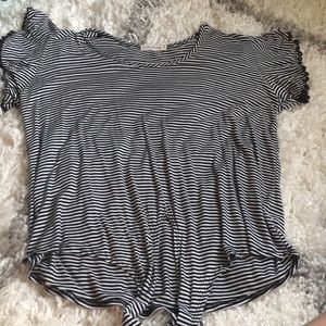 very new and soft knot tee